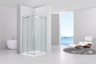 Душевой уголок Black & White Stellar Wind 2029090	90x90 см